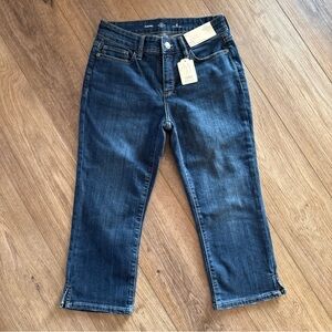 St. John's Bay Dark Blue Capri Jeans